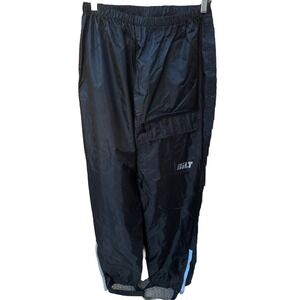 BILT mens Sz‎ Large Black Windbreaker Pants Inseam 31